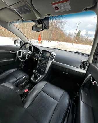 Chevrolet Captiva cena 25500 przebieg: 204321, rok produkcji 2010 z Poręba małe 254